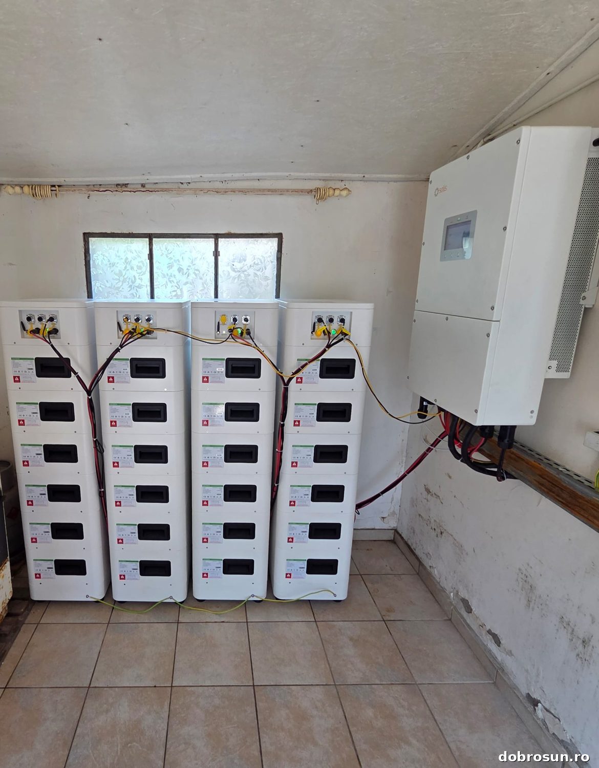 Instalație fotovoltaică realizată de Dobrosun