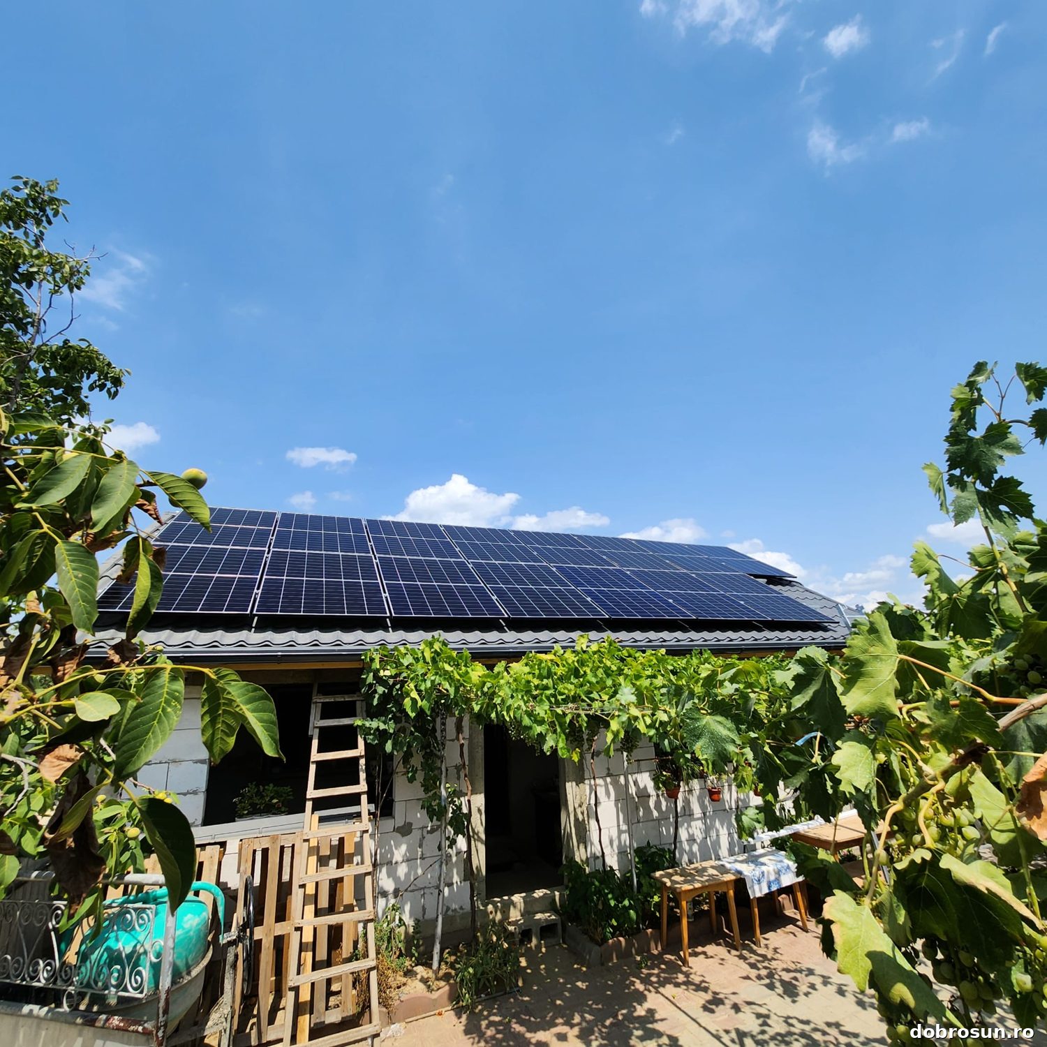 Instalație fotovoltaică realizată de Dobrosun