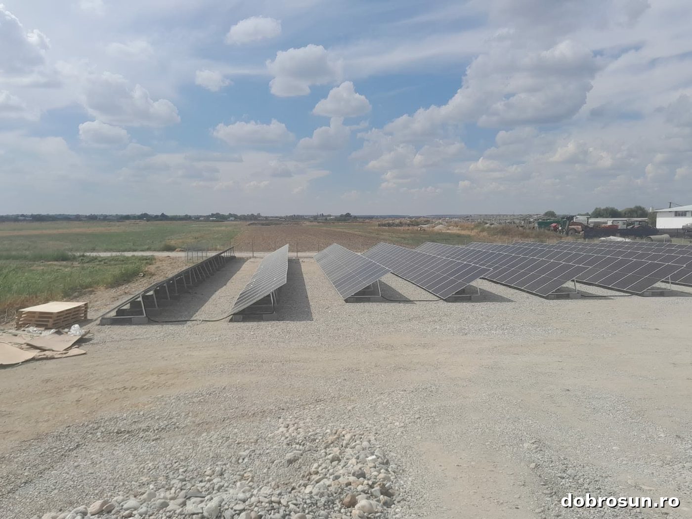 Instalație fotovoltaică realizată de Dobrosun, Slatina
