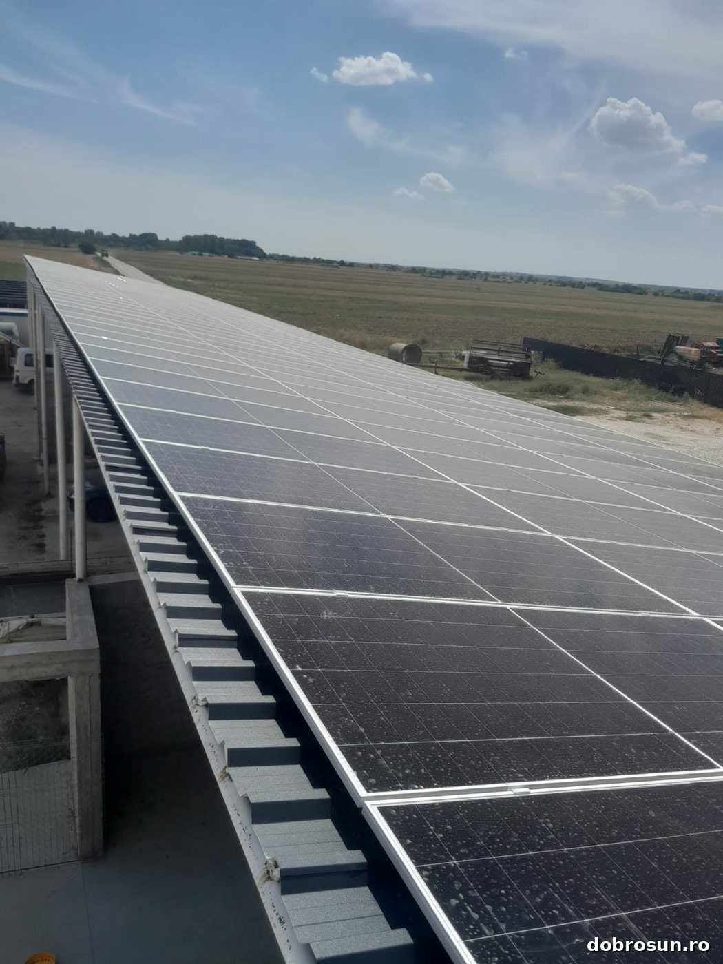 Instalație fotovoltaică realizată de Dobrosun, Slatina