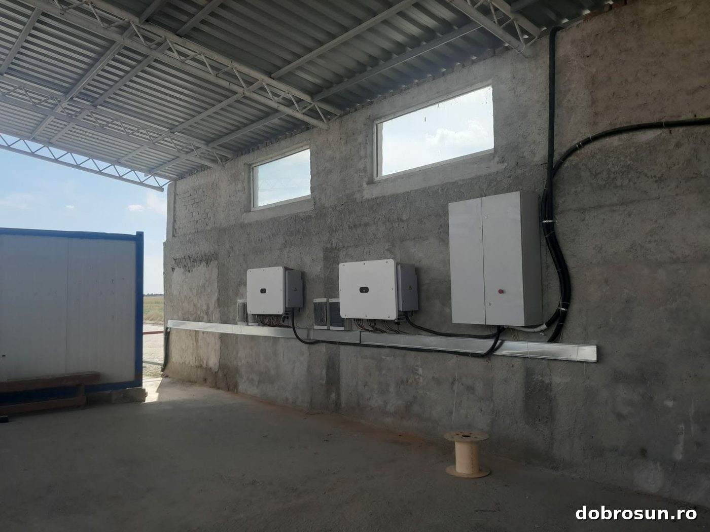 Instalație fotovoltaică realizată de Dobrosun, Slatina