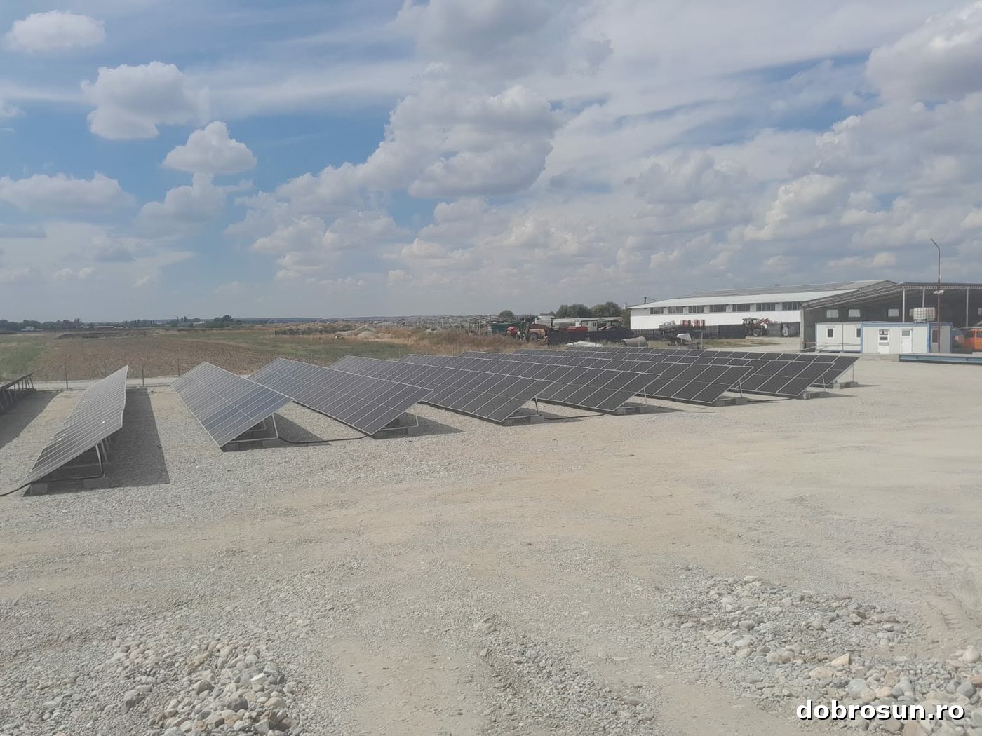 Instalație fotovoltaică realizată de Dobrosun, Slatina