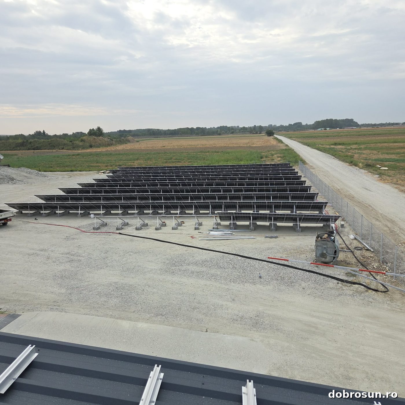 Instalație fotovoltaică realizată de Dobrosun, Slatina
